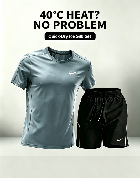 Quick-dry two-piece sportswear set