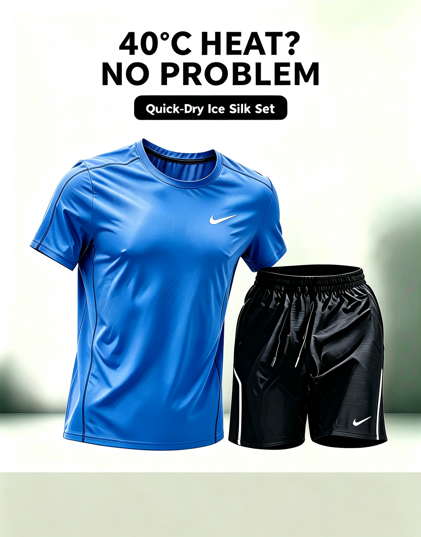 Quick-dry two-piece sportswear set
