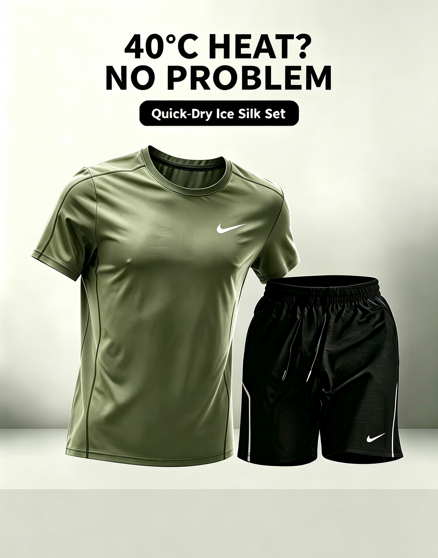 Quick-dry two-piece sportswear set