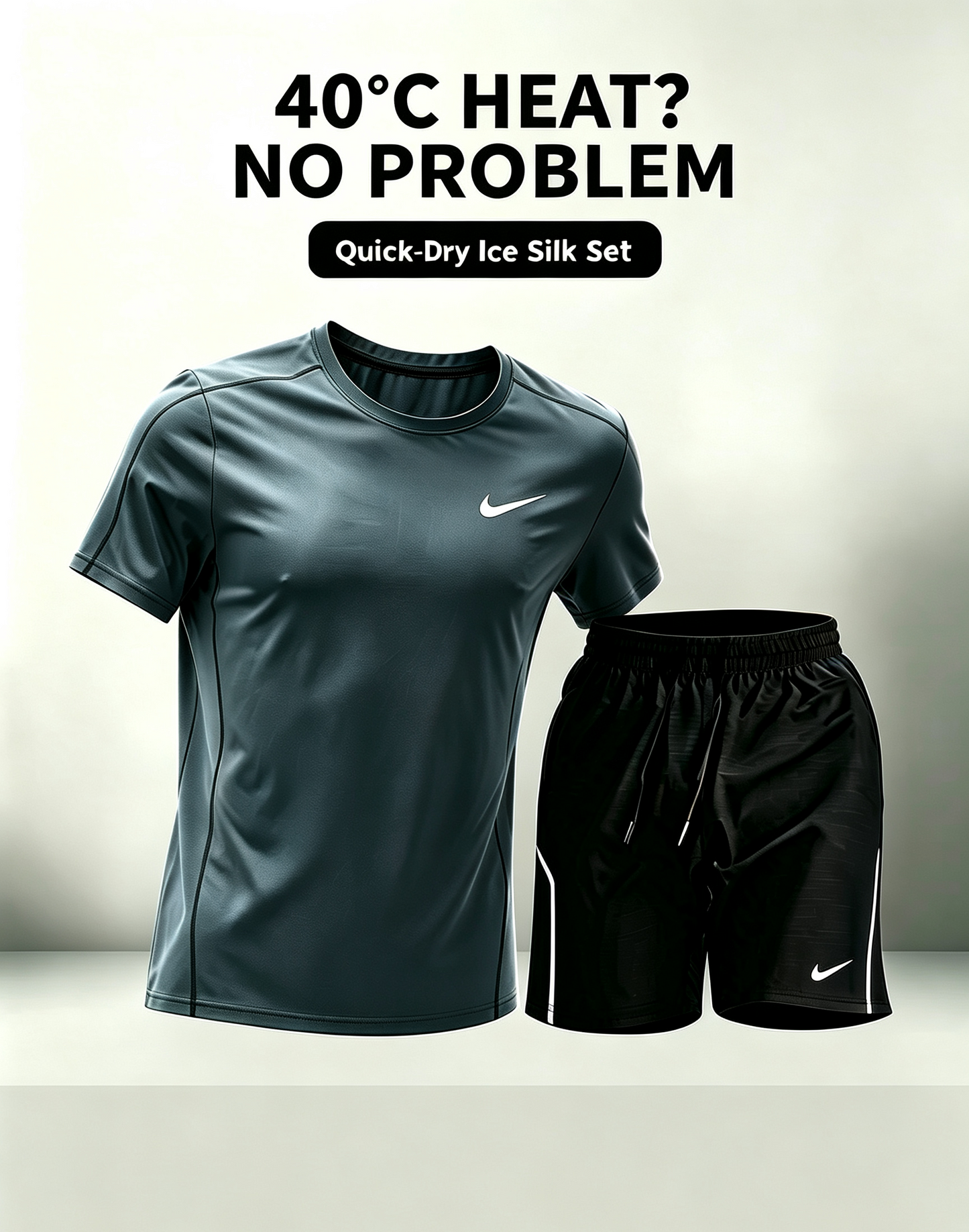 Quick-dry two-piece sportswear set