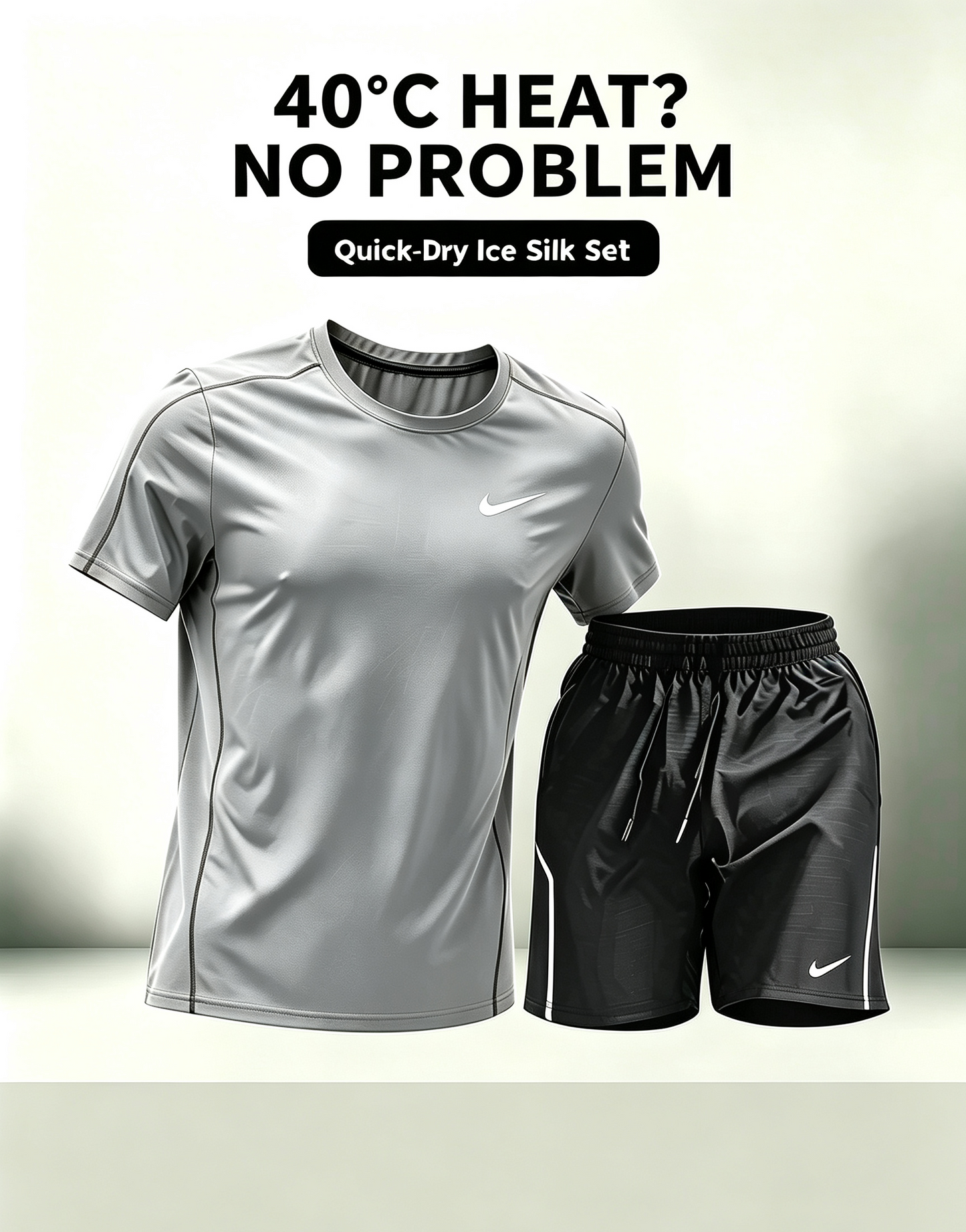 Quick-dry two-piece sportswear set
