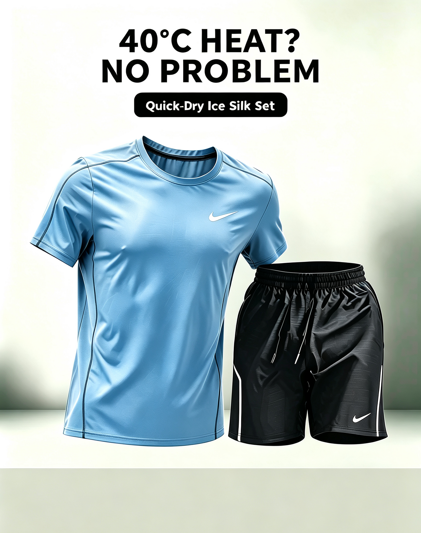 Quick-dry two-piece sportswear set