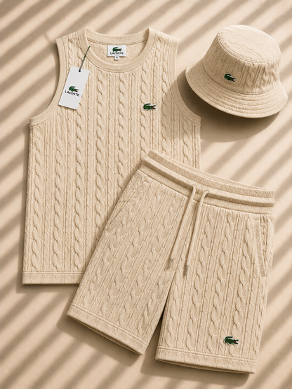 Knitted Vest Set
