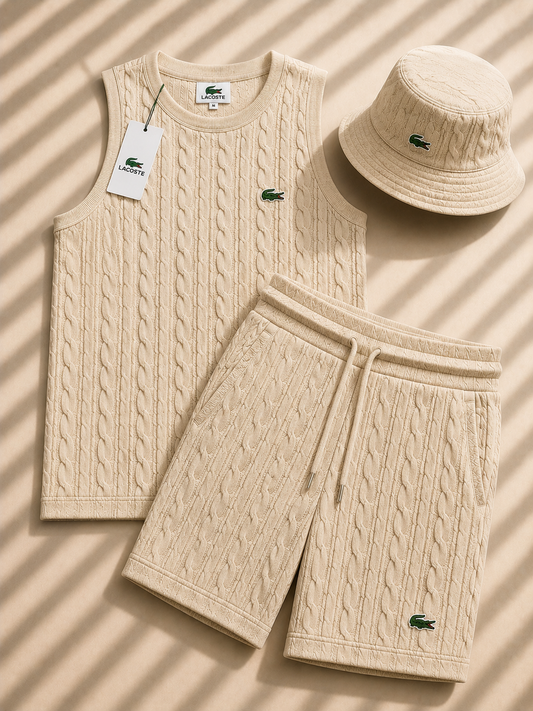 Knitted Vest Set