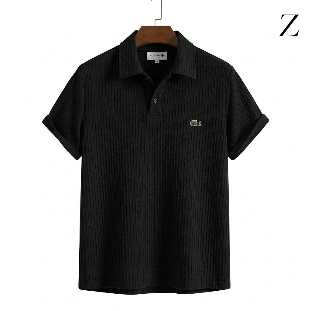Knitted Fashion Polo Shirt